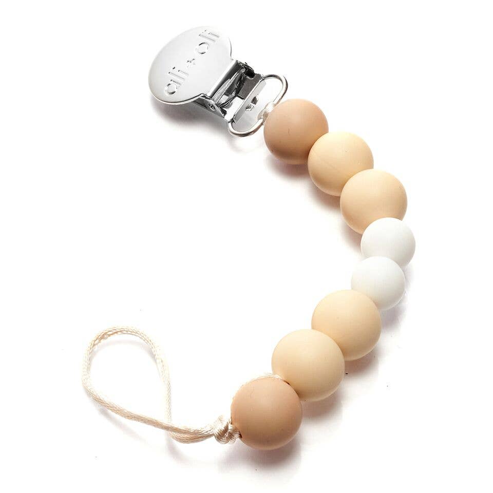 Food & Fruit Feeder Pacifier Set for Baby (Snow & Blush)